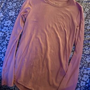 No Boundaries Soft Pink Long Sleeve Tee